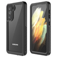 Vodotěsné pouzdro IP68 pro Samsung Galaxy S21 5G, černé