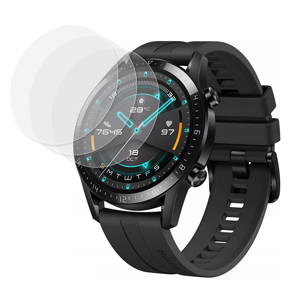 3x ERBORD Hydrogelová fólie pro Huawei Watch GT 2 46mm