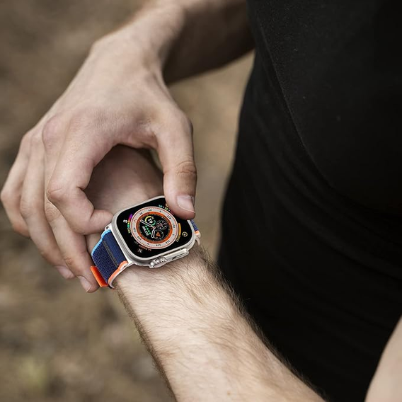 Nylonový řemínek pro Apple Watch 1/2/3/4/5/6/7/8/9/10/SE/Ultra/Ultra 2 42/44/45/49MM