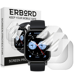 3x ERBORD Hydrogelová fólie pro Xiaomi Redmi Watch 5 Lite
