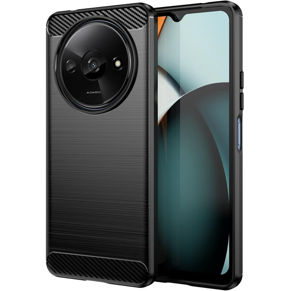 Pouzdro pro Xiaomi Redmi A3, Carbon, černé