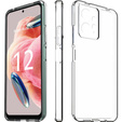 Tenké pouzdro pro Xiaomi Redmi Note 12 4G, Slim, průhledné