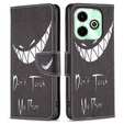 Klopové pouzdro pro Infinix Hot 40i, Wallet, Don't Touch My Phone černé