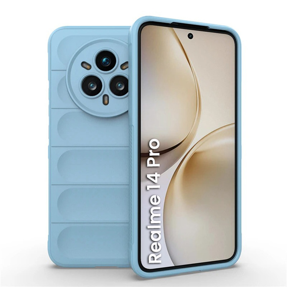 Pouzdro pro Realme 14 Pro 5G, Gaming Shockproof, modré
