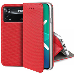 Klopové pouzdro pro Xiaomi Poco X4 Pro 5G, Wallet Smart Magnet, modré