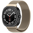 Milánský náramek pro Samsung Galaxy Watch Ultra 47mm (2025 / 2024), béžový
