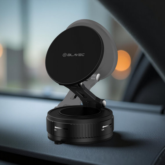 Magnetický vakuový držák telefonu, pro smartphony s MagSafe a magnetickými pouzdry