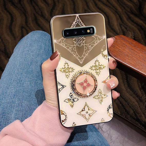 Fashion Pouzdro pro Samsung Galaxy S10+ Plus, růžové