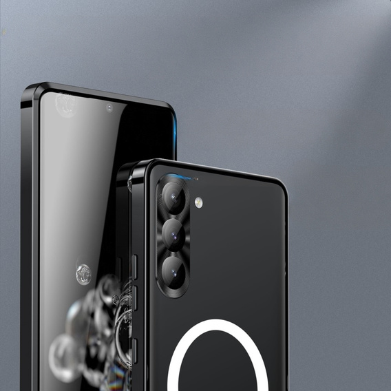 Ochranné pouzdro na fotoaparát pro Samsung Galaxy S24+ Plus, CamShield MagSafe, transparentní / černé
