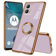 Pouzdro pro Motorola Moto G53 5G, Electro Ring, fialové