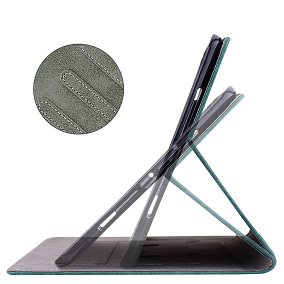 Pouzdro pro Samsung Galaxy Tab S9, Wallet Pen Slot, modré