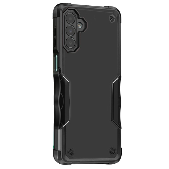 Pancéřové pouzdro pro Samsung Galaxy A14 4G/5G, Dual-Layer, černé