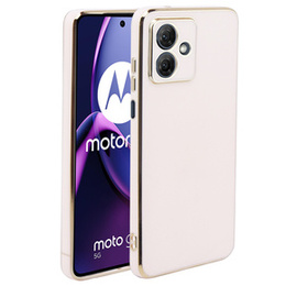 Pouzdro pro Motorola Moto G54 5G, Glamour CamShield, růžové rose gold