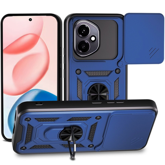Pouzdro pro Honor 400 5G, CamShield Slide, modré