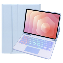 Pouzdro s podsvícenou klávesnicí Bluetooth a touchpadem pro Samsung Galaxy Tab S11