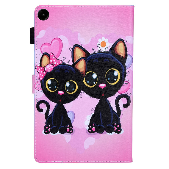 Pouzdro pro Samsung Galaxy Tab A9 X110 / X115, two cats