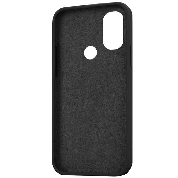 Pouzdro pro Motorola Moto E40/E30/E20, Silicone Lite, černé